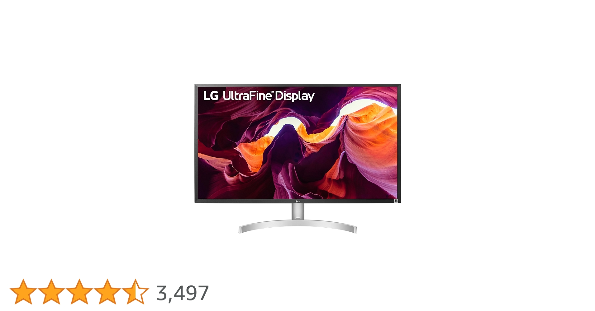 LG 27UL500-W 27-inch 4K UHD (3840 x 2160) UltraFine Computer